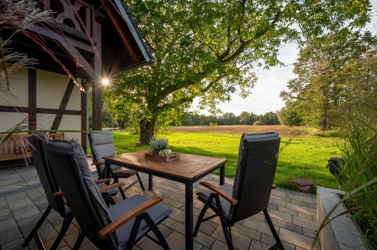 Ferienwohnung Rehblick Spreewaldferien-Burg Burg im Spreewald Eksteriør billede